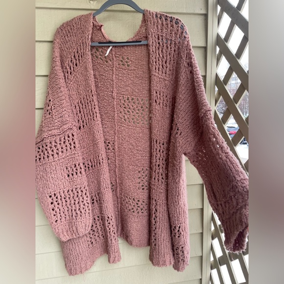 FREE PEOPLE SATURDAY MORNING CARDIGAN SIZE M/L - Picture 7 of 12